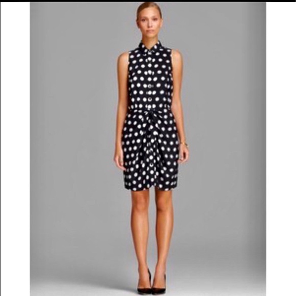 Michael Michael Kors 12 polka dot shirt dress